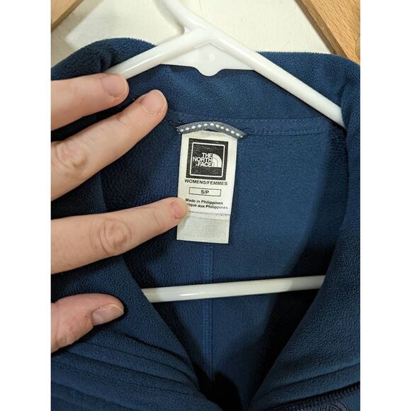 The North Face Women's Fleece Zip-up Jacket Blue TKA100 - Size Small - Picture 4 of 7